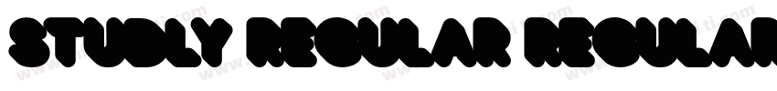 Studly Regular Regular字体转换